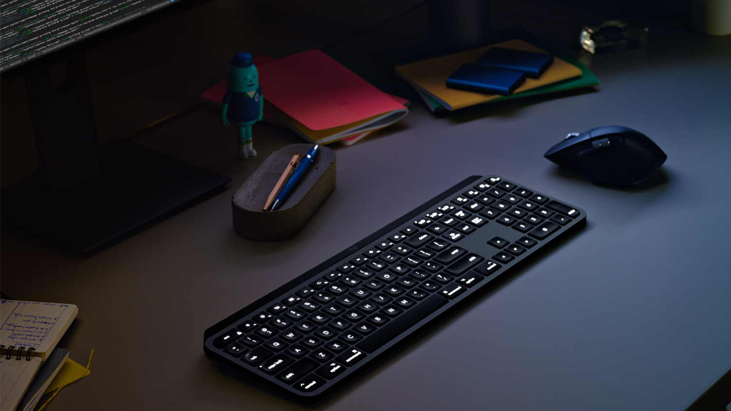 Logitech MX Keys Advanced Wireless Illuminated Keyboard - For Mac