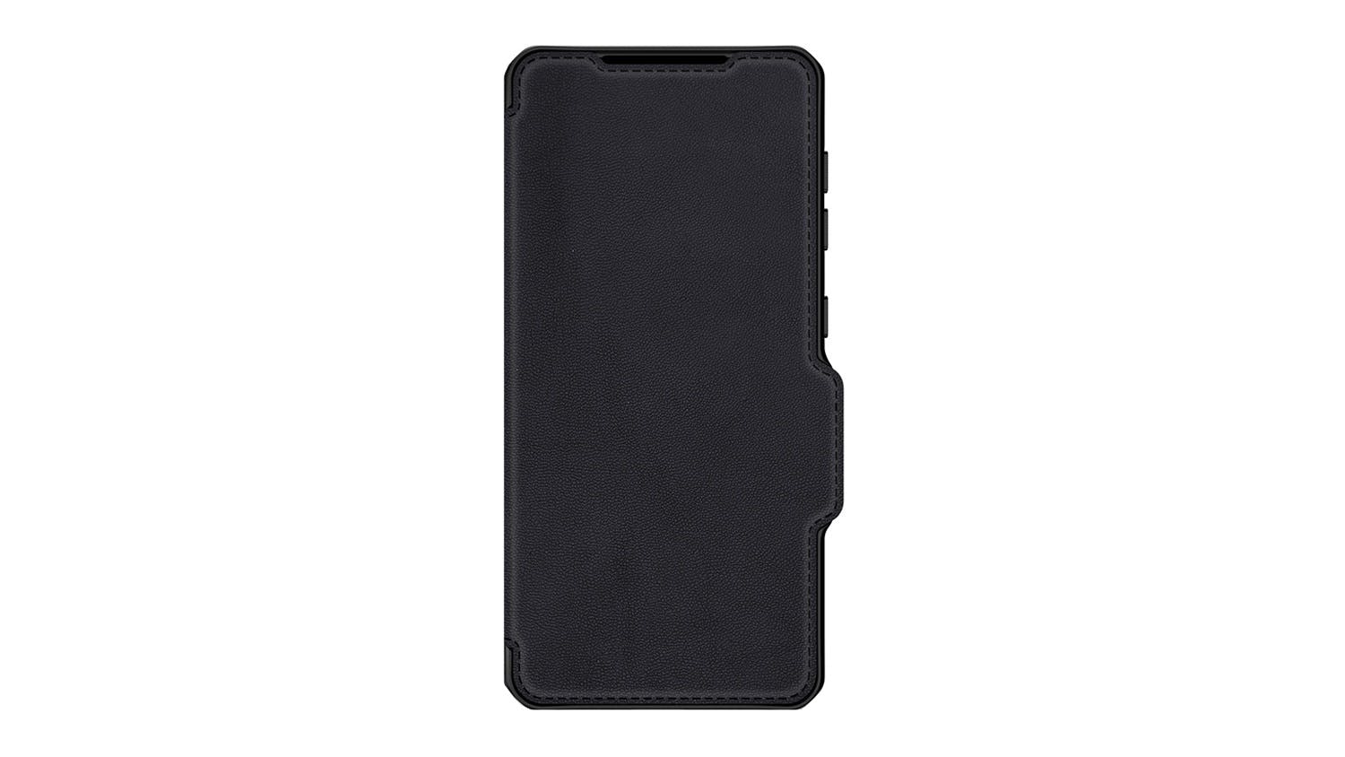ITSKINS Hybrid Folio Leather Case for Samsung Galaxy S21+ - Black