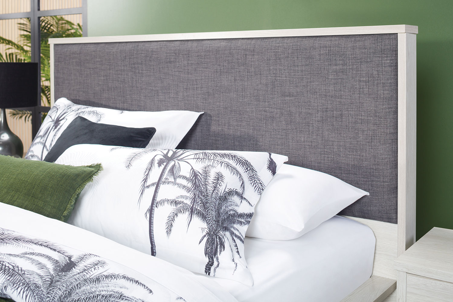 Juno King Fabric Headboard Harvey Norman New Zealand