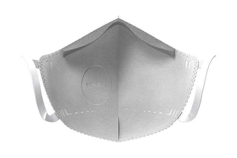 AirPop Light Kids Face Mask - White 2 Pack