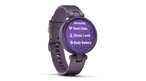 Garmin Lily - Midnight Orchid Bezel with Deep Orchid Case and Silicone Band