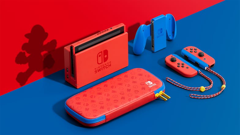 Nintendo Switch Console - Mario Red & Blue Edition
