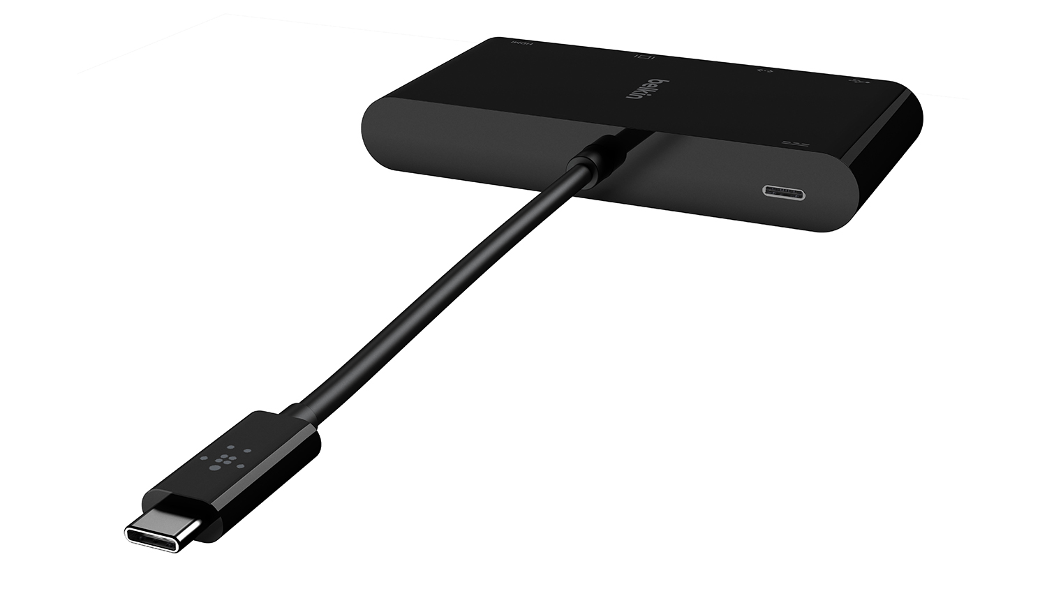 Belkin USBC to 5in1 Multiport Hub 15cm Black (AVC004BTBK) Supports