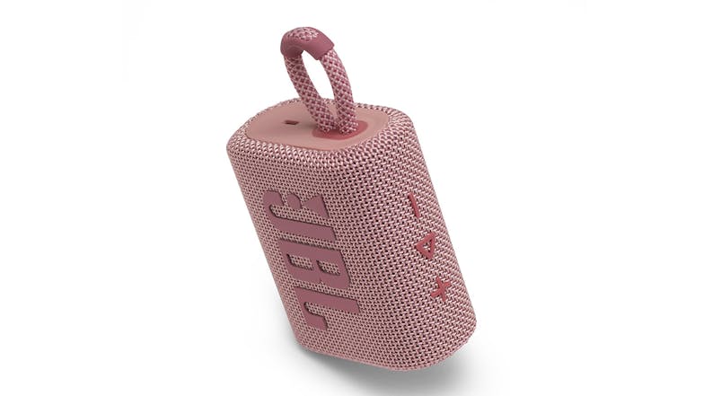 JBL Go 3 Portable Bluetooth Speaker - Pink