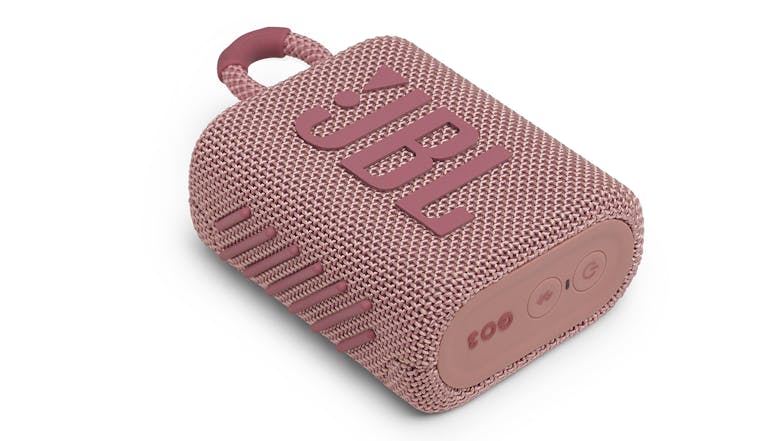 JBL Go 3 Portable Bluetooth Speaker - Pink