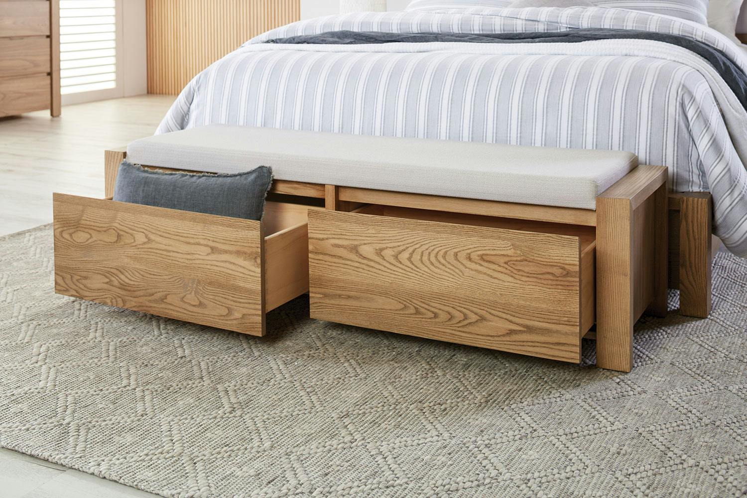 Milford 2 Drawer Bed End Chest