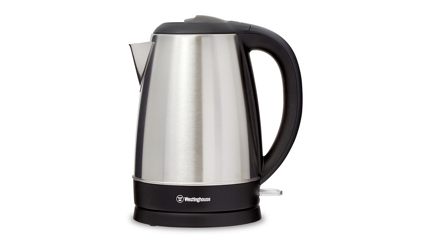 Westinghouse 1.7L Kettle Brushed Stainless Steel Black WHKE06SS Harvey Norman New Zealand