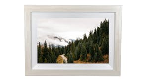 XC 10" Digital Photo Frame Wood - White