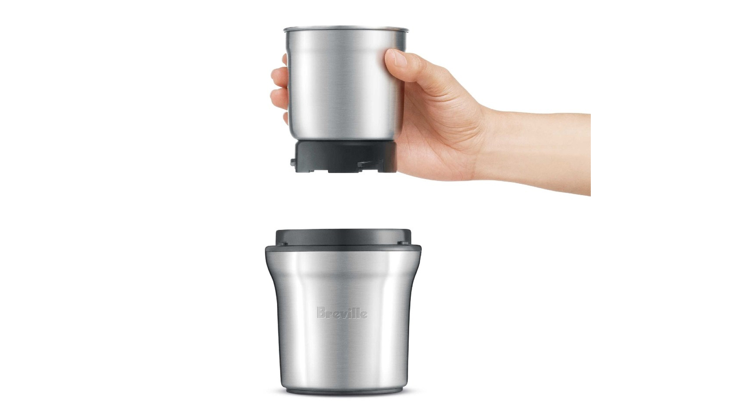 Breville Coffee & Spice Grinder - Brushed Stainless Steel (BCG200BSS)