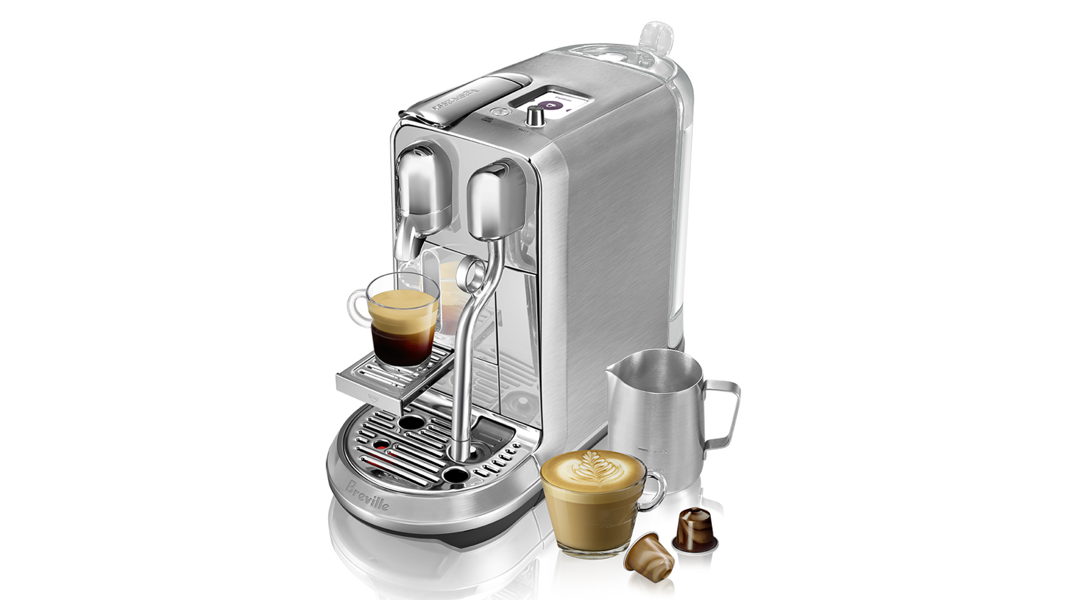 Nespresso Breville "Creatista Plus" Espresso Machine Stainless Steel