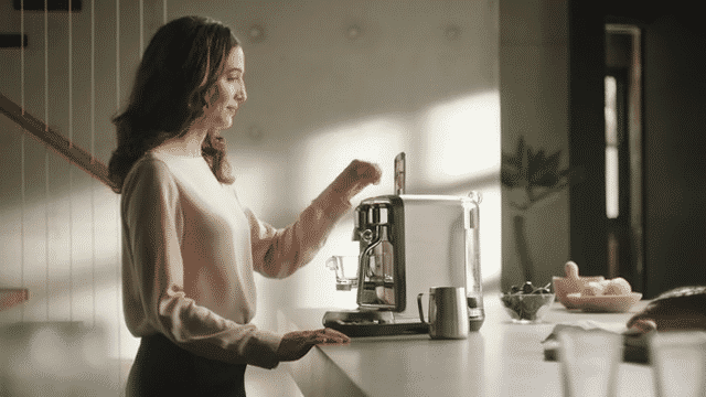 Nespresso Breville "Creatista Plus" Espresso Machine - Stainless Steel