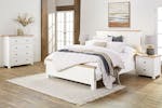 Lincoln 4 Piece Queen Tallboy Bedroom Suite