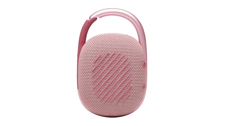 JBL Clip 4 Ultra-portable Bluetooth Speaker - Pink