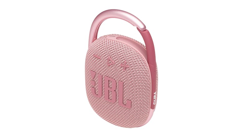 JBL Clip 4 Ultra-portable Bluetooth Speaker - Pink