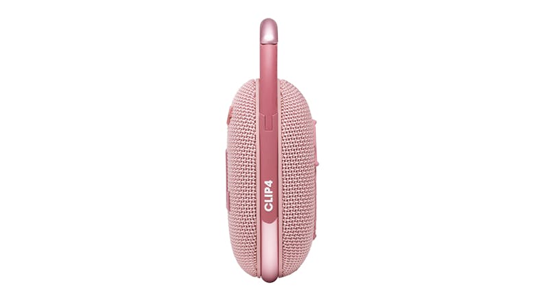 JBL Clip 4 Ultra-portable Bluetooth Speaker - Pink