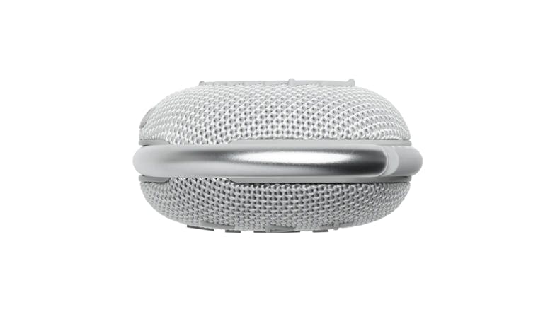 JBL Clip 4 Ultra-portable Bluetooth Speaker - White