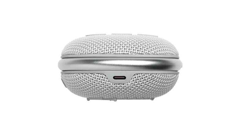 JBL Clip 4 Ultra-portable Bluetooth Speaker - White