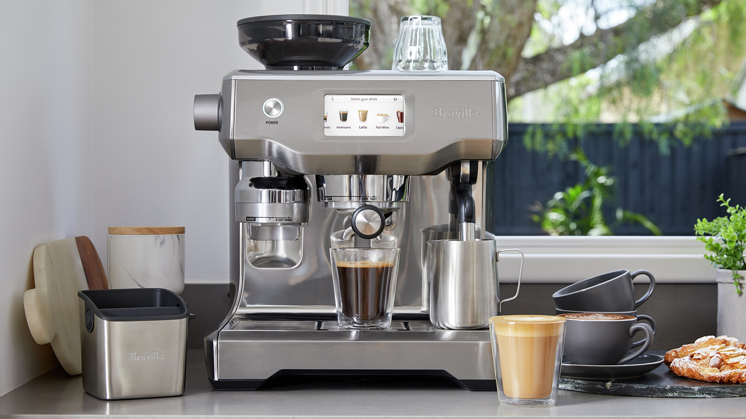 Breville The Oracle Touch Espresso Machine - Stainless Steel | Harvey ...