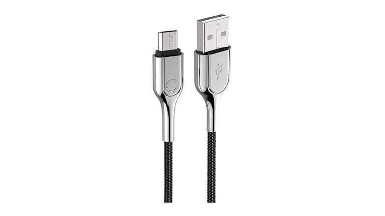 Cygnett Armoured Micro To USB-A 2M - Black