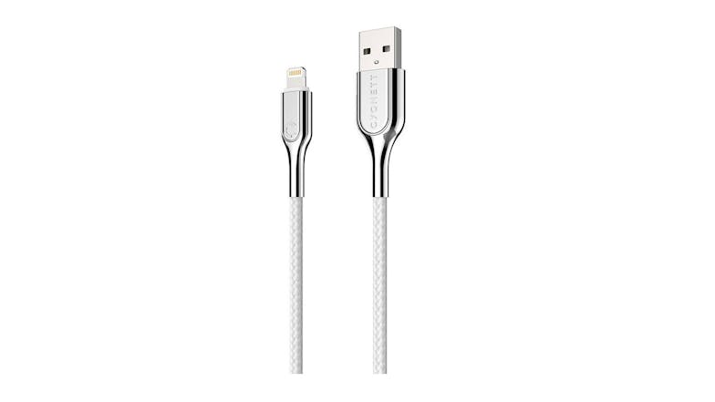 Cygnett Armoured Lightning To USB-A 2M - White