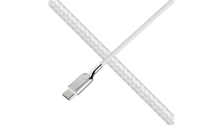 Cygnett Armoured USB-C To USB-A 1M - White