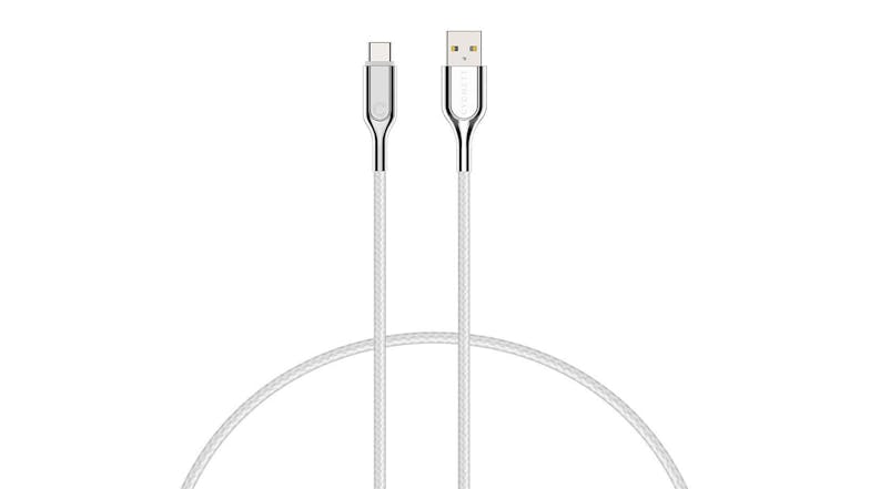 Cygnett Armoured USB-C To USB-A 1M - White