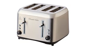 Russell Hobbs Addison 4 Slice Toaster - Stainless Steel