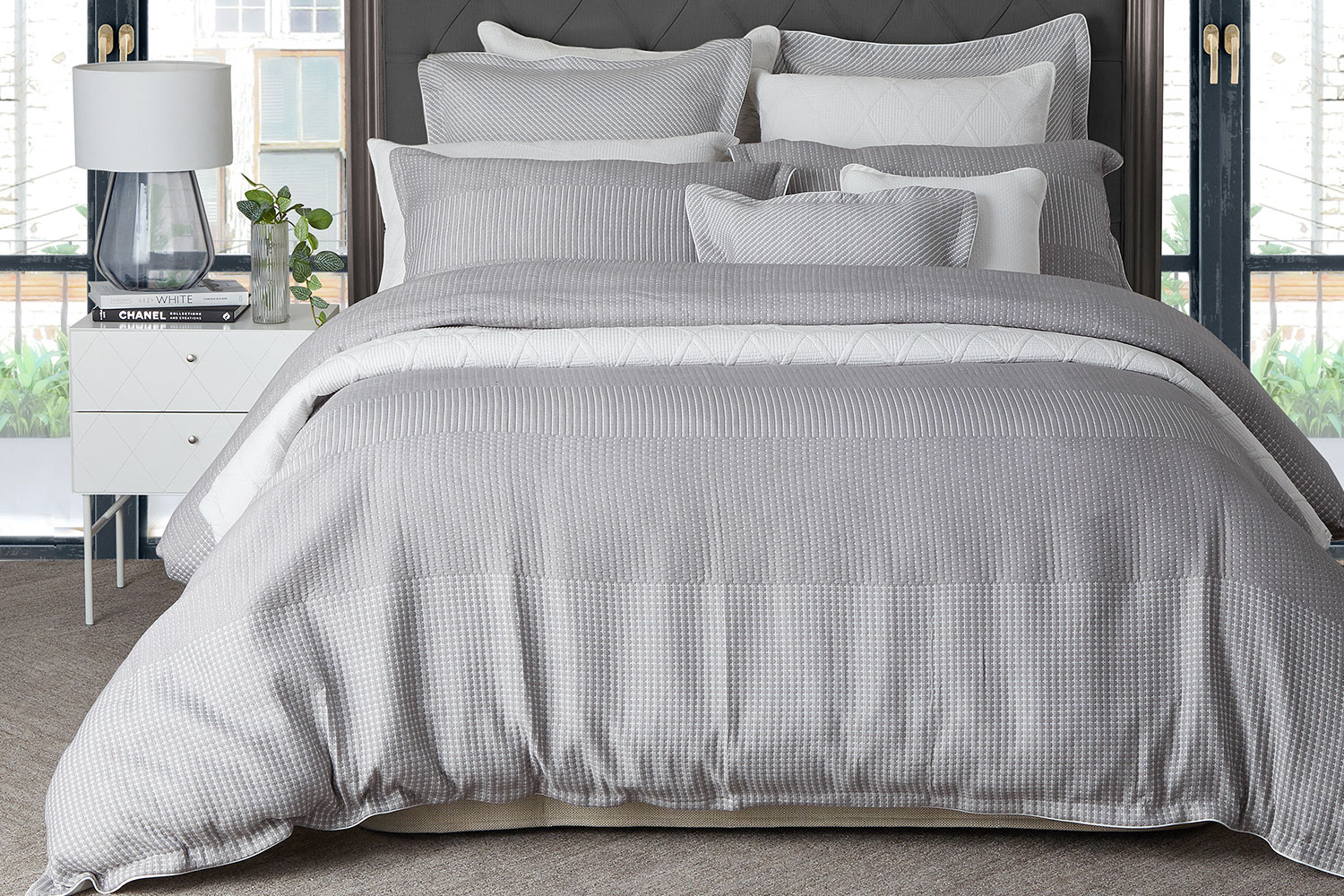 silver duvet