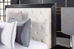 Venice Button Upholstered Queen Headboard