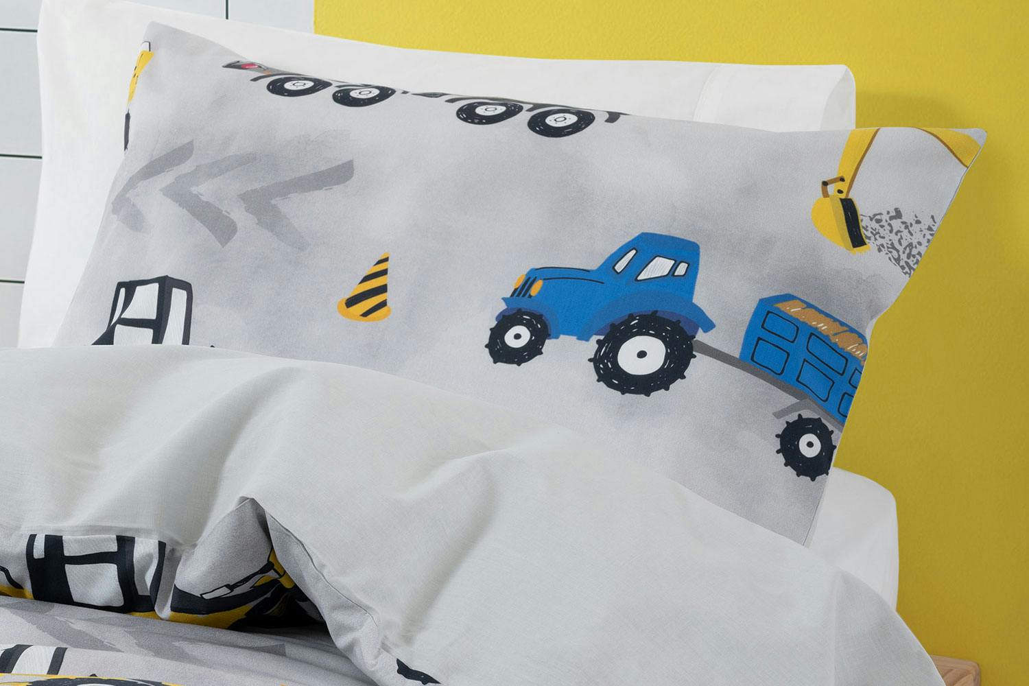 Roadworks Duvet Cover Set by Squiggles