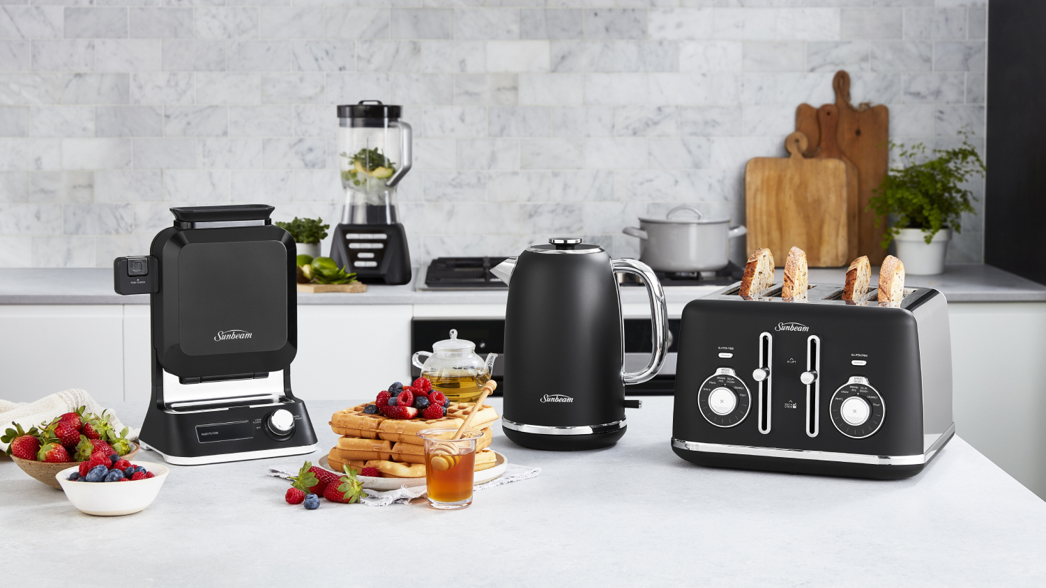 sunbeam upright waffle maker