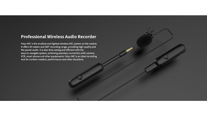 FeiyuTech MIC - Professional Wireless Audio Recorder