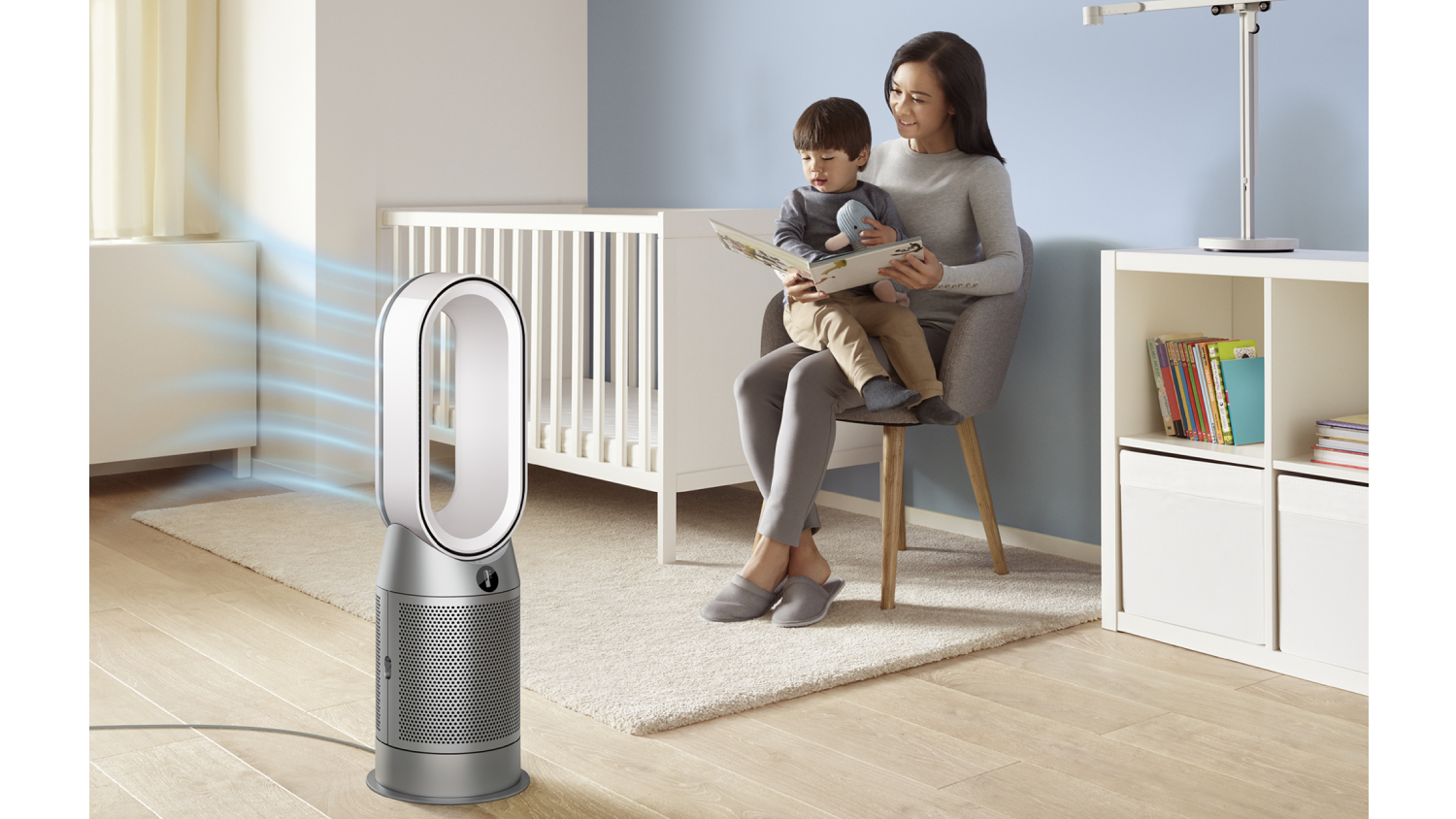 Dyson HP07 Purifier Hot + Cool Fan/Heater - White & Silver