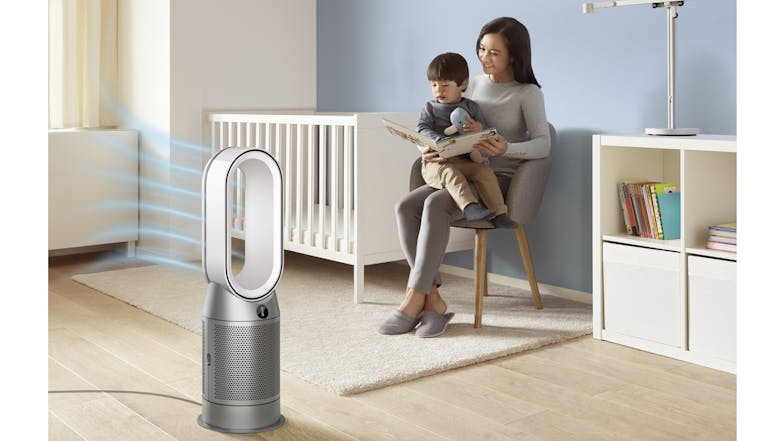 Dyson HP07 Purifier Hot + Cool Fan/Heater - White & Silver