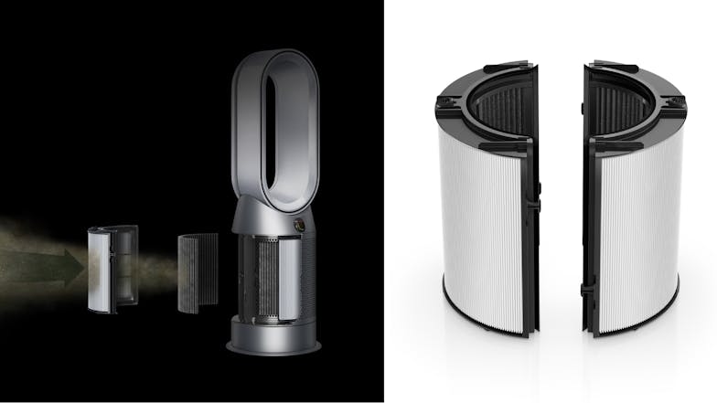 Dyson HP07 Purifier Hot + Cool Fan/Heater - White & Silver