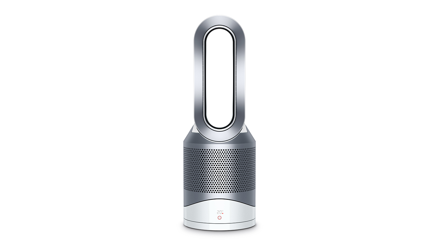 Dyson HP00 Pure Hot + Cool Fan/Heater - White & Silver | Harvey