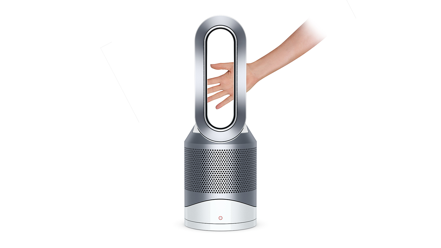 Dyson HP00 Pure Hot+Cool Purifying Fan Heater - White/Silver