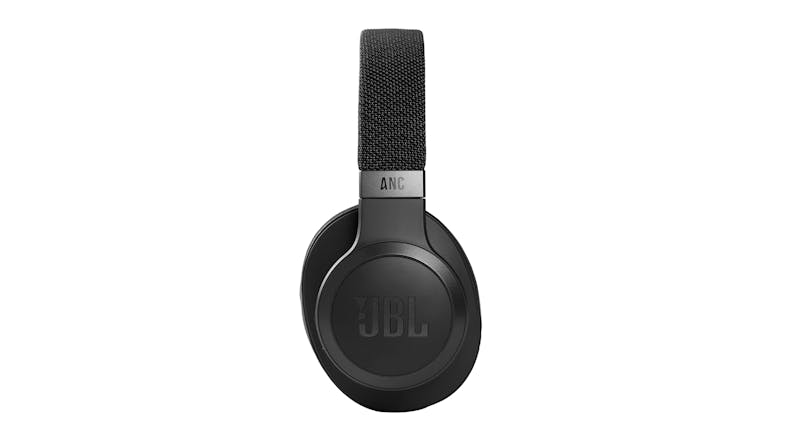 JBL Live 660 Noise-Cancelling Wireless Over-Ear Headphones - Black