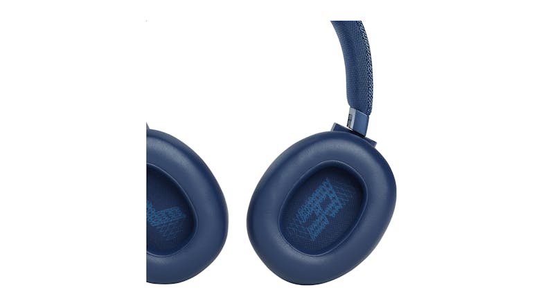 JBL Live 660 Noise-Cancelling Wireless Over-Ear Headphones - Blue