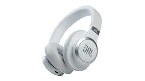 JBL Live 660 Noise-Cancelling Wireless Over-Ear Headphones - White