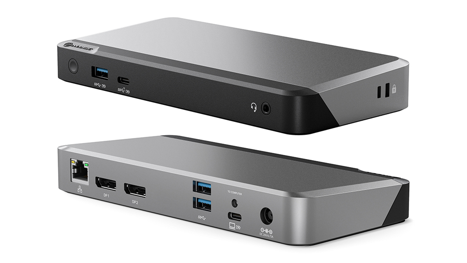Alogic USBC Dual 4K Display Universal Docking Station DX2 with 65W