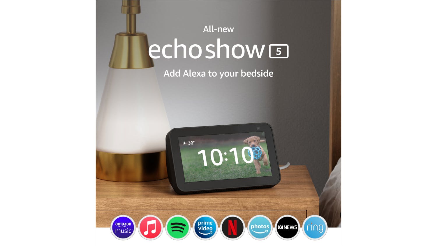 Echo Show 5 (2nd Gen) 5.5 Smart Display with Alexa & 2MP