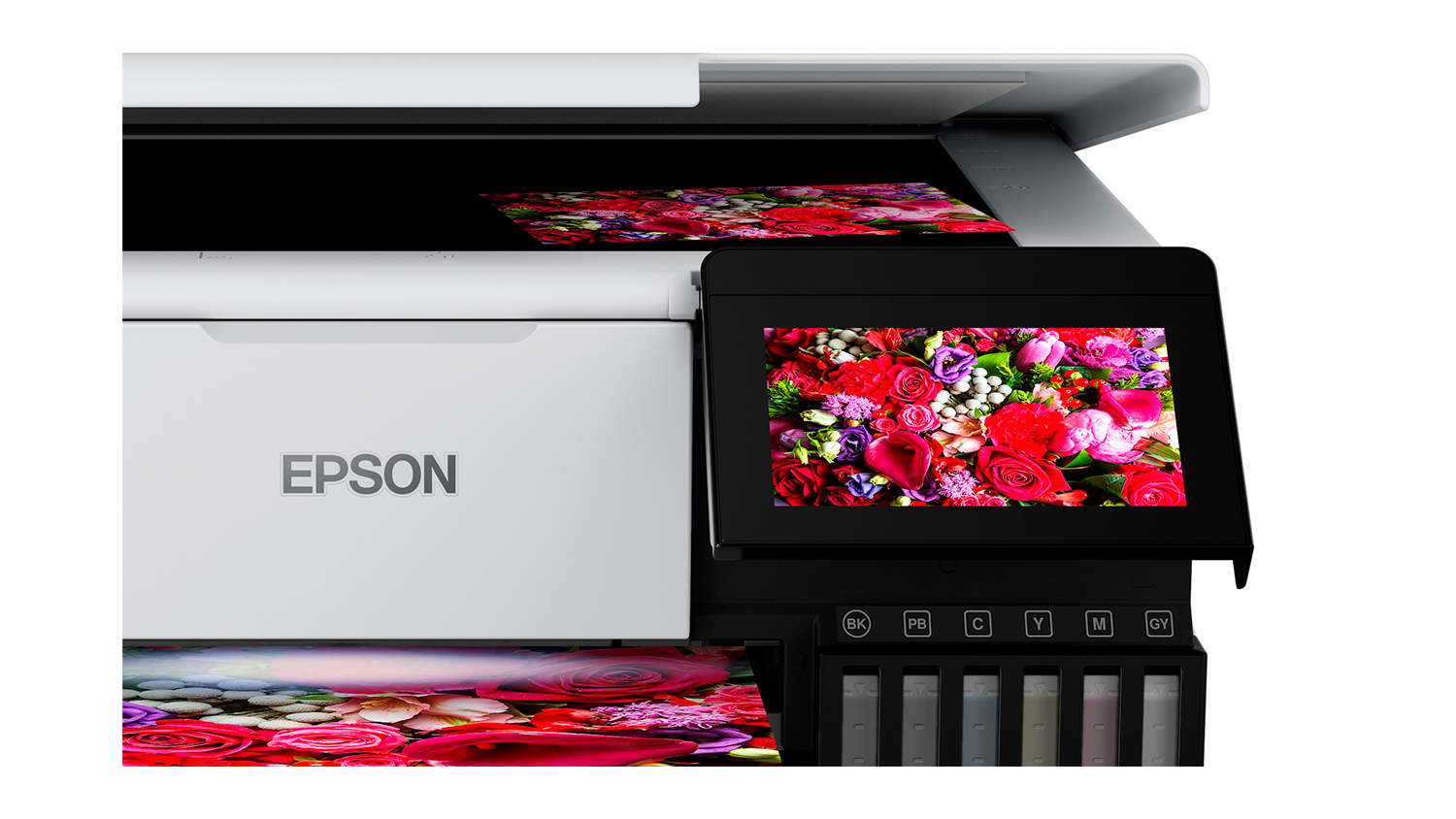 Epson EcoTank ET 8500 A4 All In One Ink Tank Printer Harvey Norman   C11CJ20501.07 