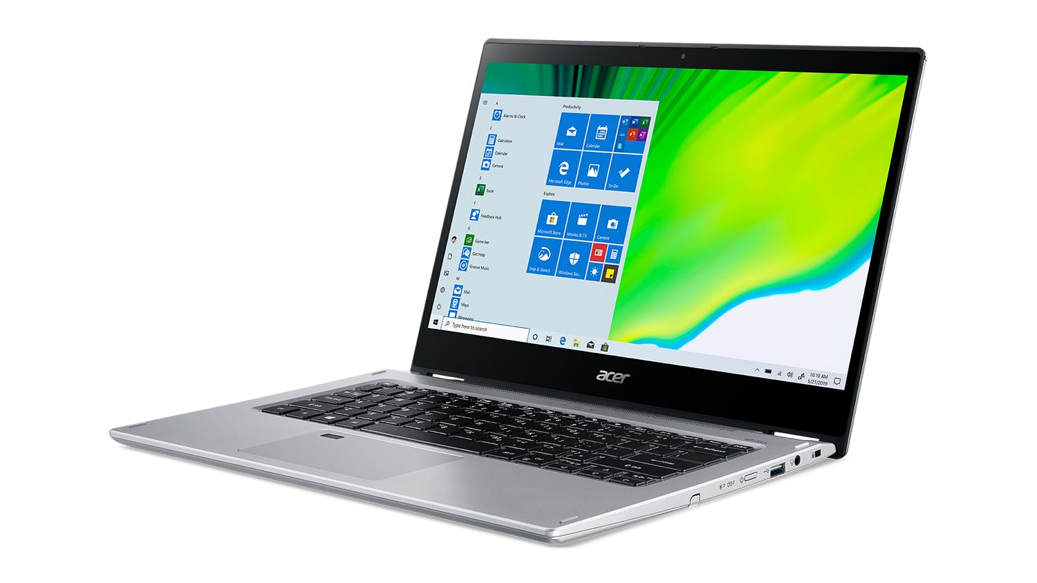 Acer Spin 3 14" Laptop - Intel Core i5 8GB-RAM 256GB-SSD (SP314-54N-55Z2)