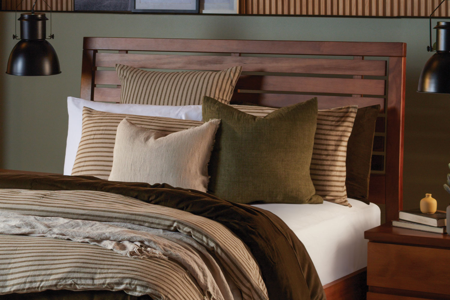 Riverwood Super King Tall Slatted Headboard