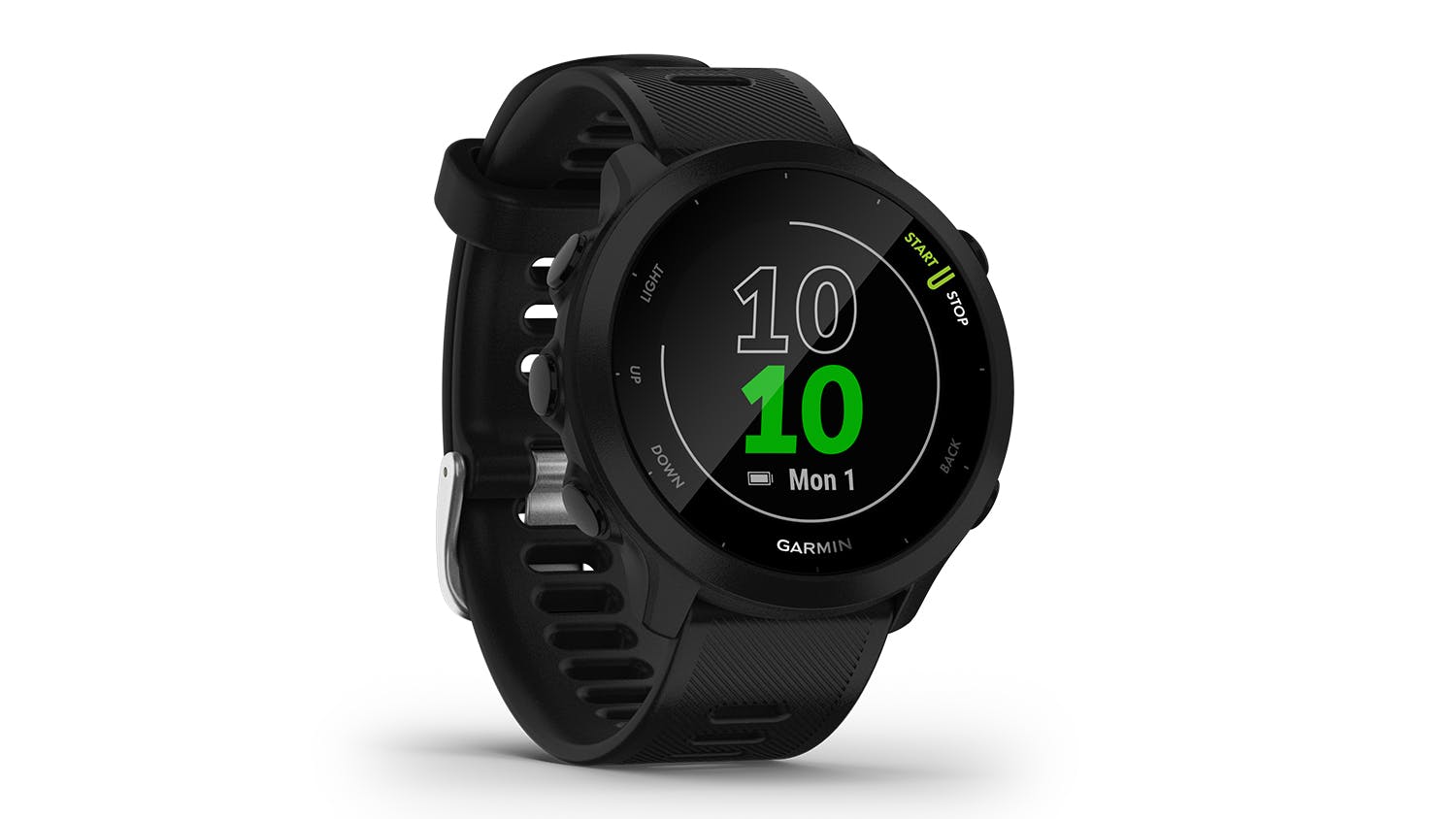Garmin Forerunner 55 Running Watch (Black) in the Fitness Trackers  department at