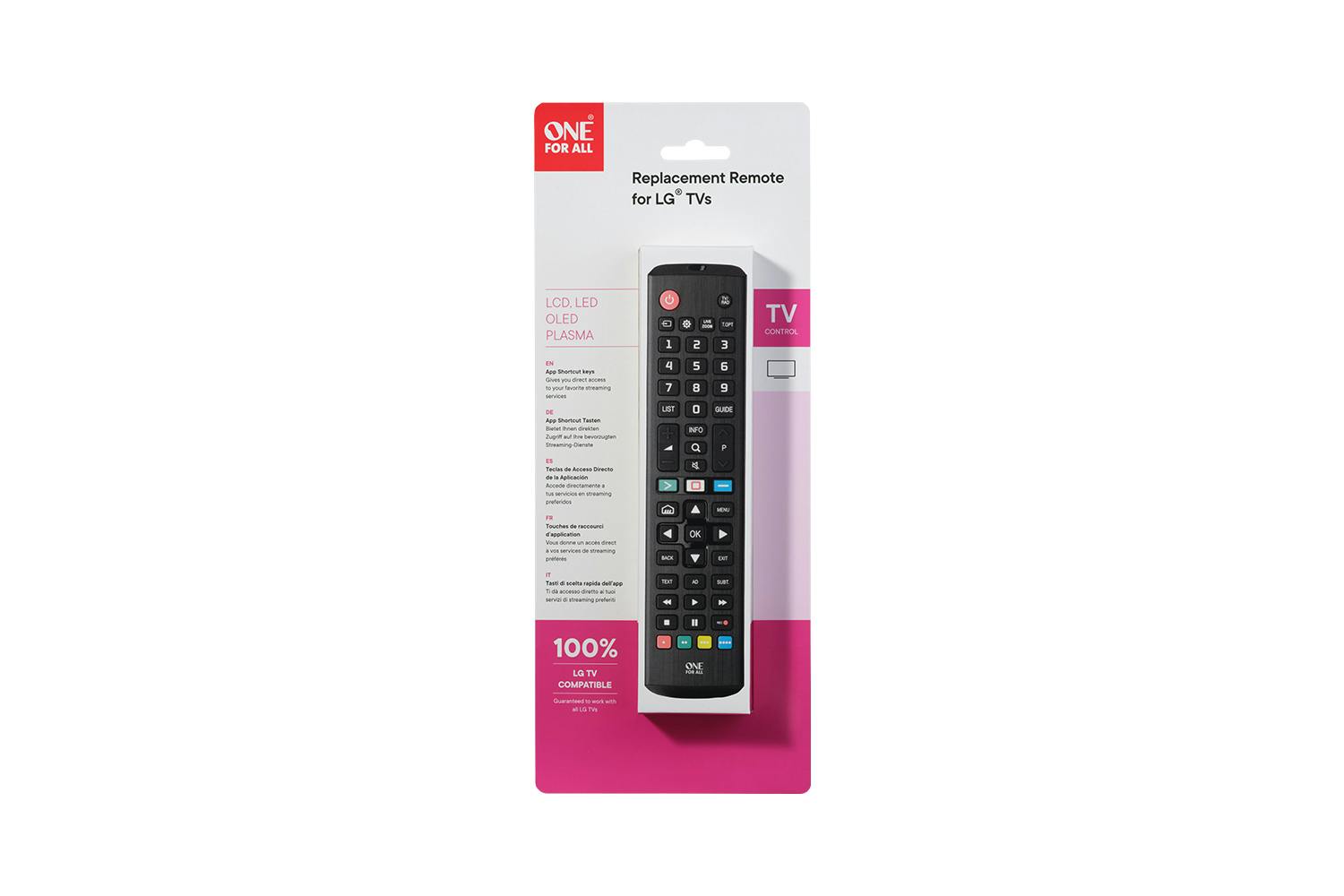 One For All LG Replacement Remote