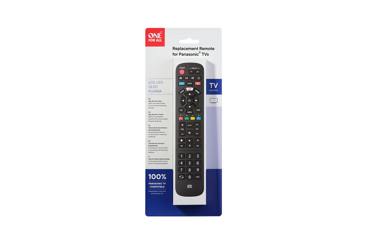 One For All Panasonic Replacement Remote
