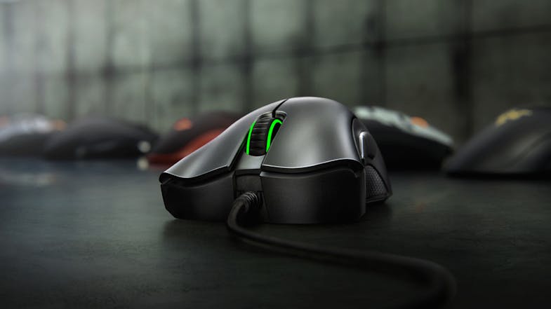 Razer DeathAdder Essential Ergonomic Wired Gaming Mouse - Black