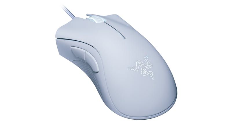 Razer DeathAdder Essential Ergonomic Wired Gaming Mouse - White
